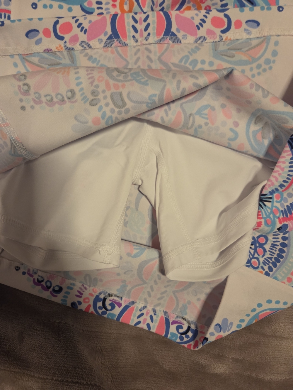 Lilly Pulitzer Luxletic Printed Mini Skirt - Picture 5 of 6